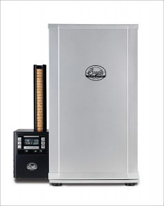 Bradley Digital 4 Rack Smoker, Electric, Silver.