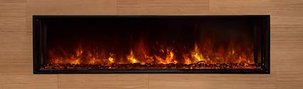 Modern Flames Landscape FullView series electric fireplace.