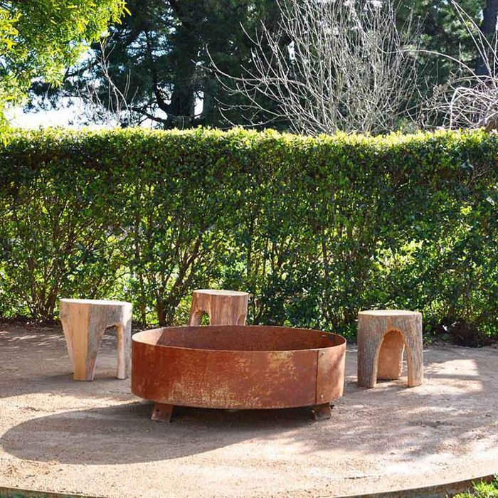 Wooden Stumps Seating.