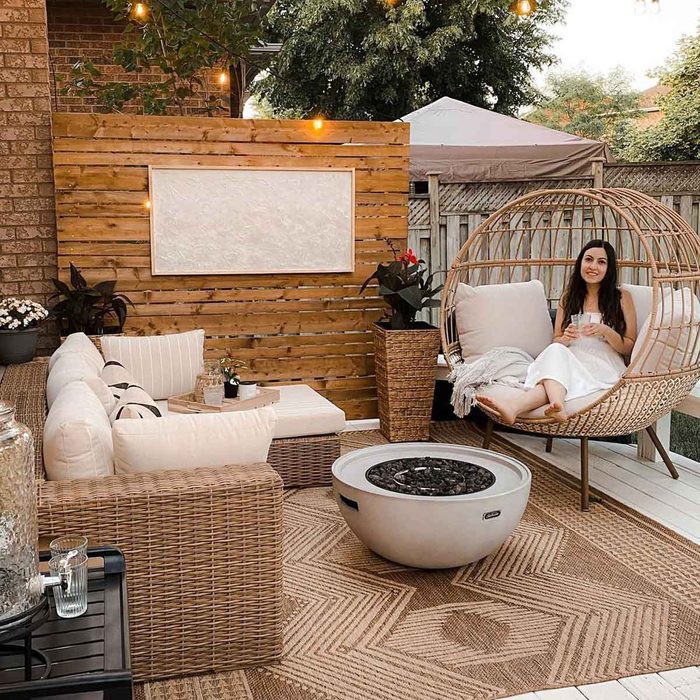 Outdoor Wicker.