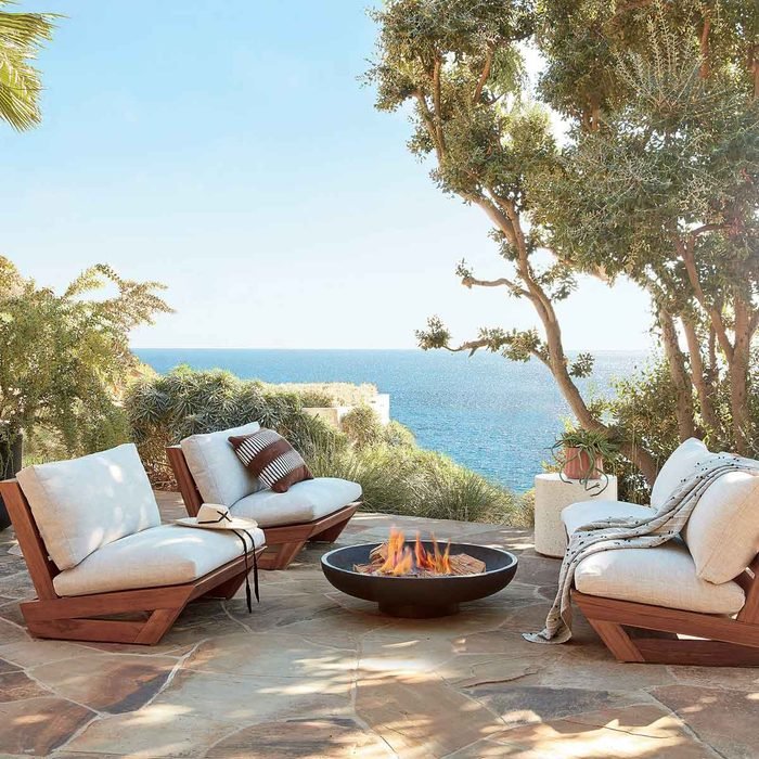 Teak Lounge Seating.